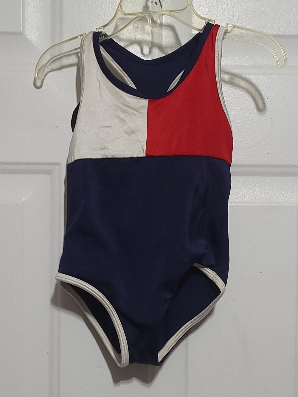Vintage Tommy Hilfiger Toddler Girls One-Piece Swimsuit Size 3T AA19